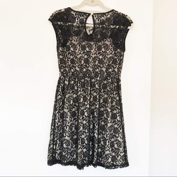 Black Lace Dress - Picture 2 of 4